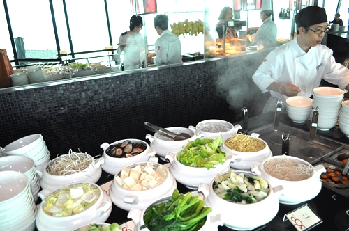 中華風ヌードル屋台