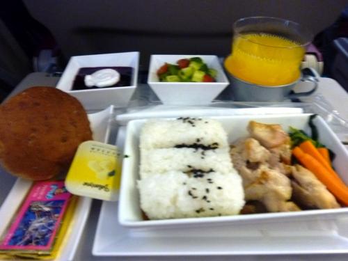 トルコ航空機内食