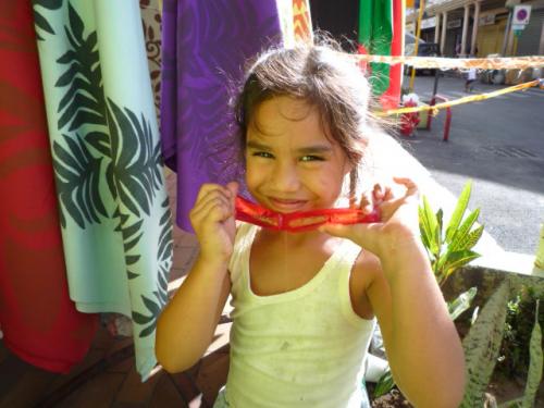 タヒチの子供001