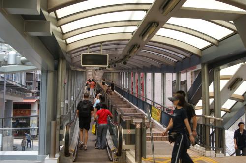 香港ヒルサイドエスカレーター