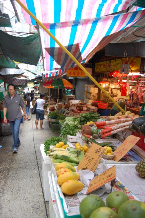香港ヒルサイド付近