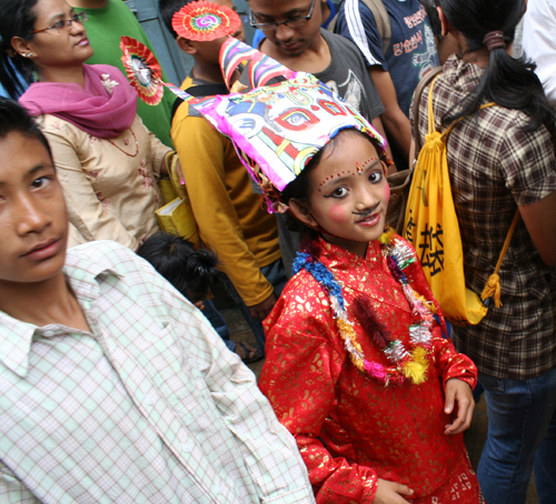 ガイジャトラの女の子