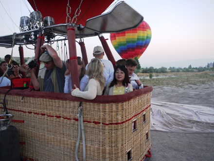 カッパドキア　気球ツアー