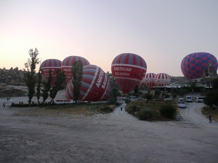 カッパドキア　バルーンツアー