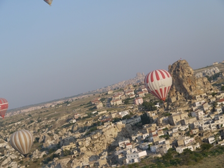 カッパドキア　気球