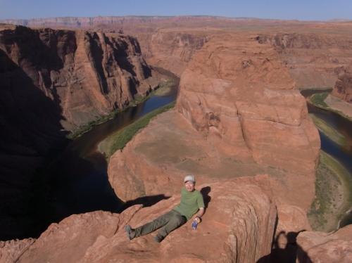 ホースシューベンドにて