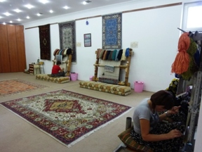 トルコ絨毯工場