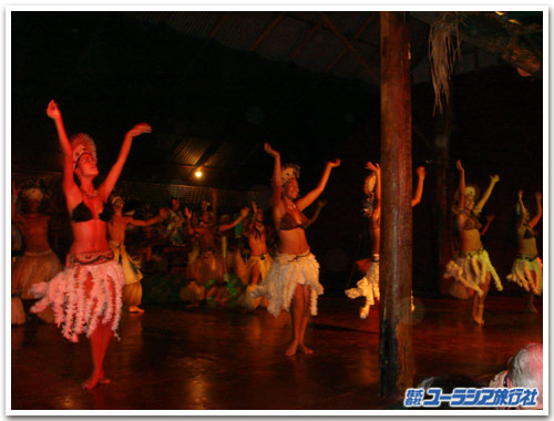 イースター島のハンガロア村