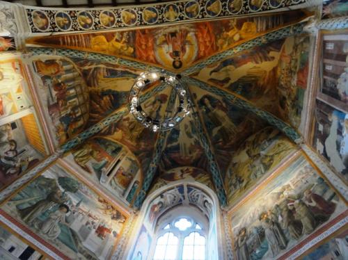 フランチェスコ教会後陣天井