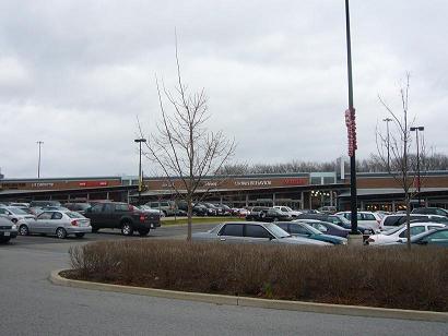 ナイアガラにあるアウトレット。