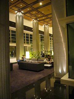 ホテルのロビー、広々でっす(*⌒ー⌒*)