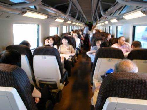 ユーロスターの座席配置