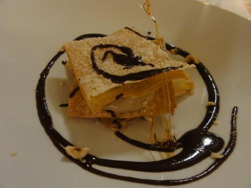 レンズ豆のミルフィーユ