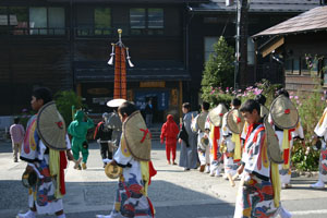 白川郷の湯　にて神様お招き