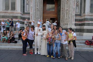 フィレンツェ　ウェディングフォトツアー