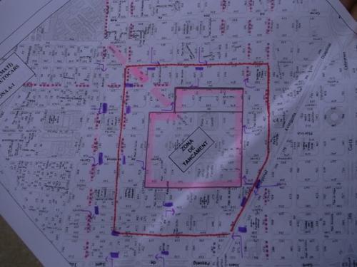 交通規制ゾーン