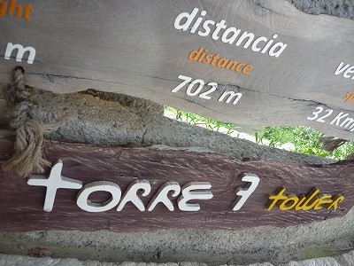 一番高いジップライン。