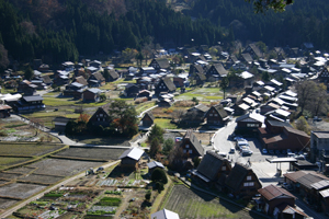 展望台遊歩道を歩いて