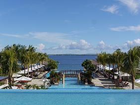 ロビーからの景色