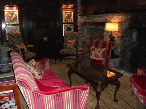 マナーハウスのお洒落なインテリア