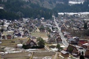 展望台から眺める