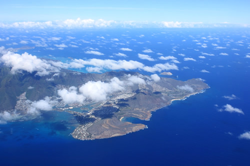 海の色がとってもキレイでした！