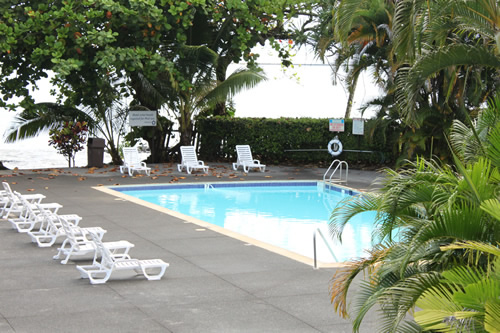 小さいけどプール付き