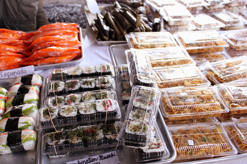 おにぎりや焼きそばなどランチにも○