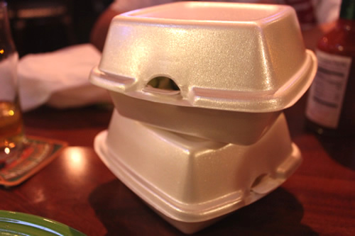 食べきれなかったのでお持ち帰り