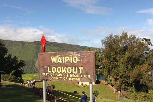 ワイピオ渓谷に到着！