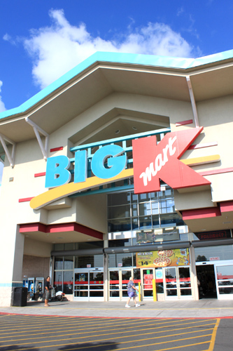 ビッグKマートにも行きました