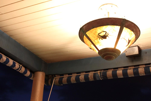 照明もおしゃれ