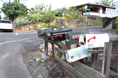 郵便受け大集合!