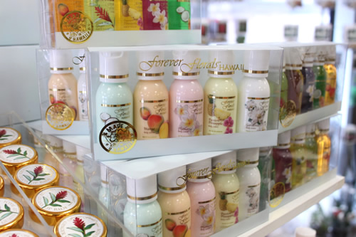 ハワイ製のボディローションやリップバーム