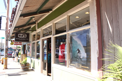 有名なホノルア・サーフ・カンパニー