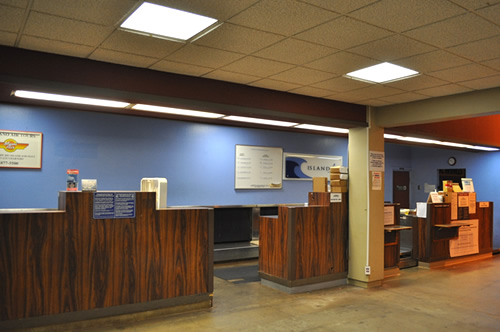 小さなカパルア空港