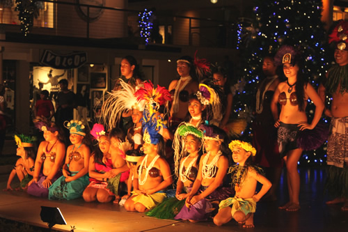 ショーをやっていました