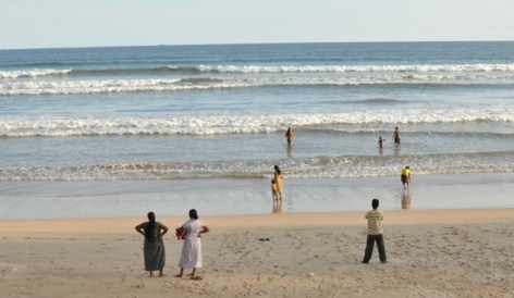 スリランカ海岸