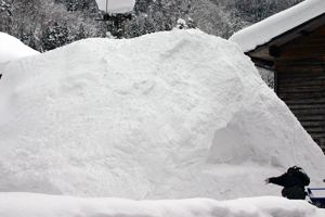 「合掌造り」急ピッチ！！