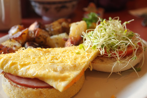 カフェ・エッグ・サンドイッチ7.50