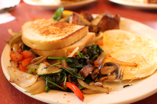 ベジー・オムレツ9ドル50セント