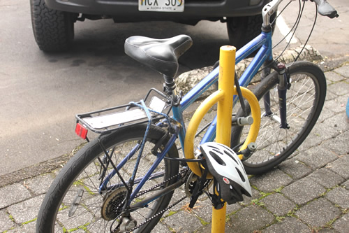 アメリカ レンタカー 自転車 バイクラック