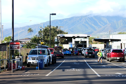 RETURN CARのレーンに停めればO
