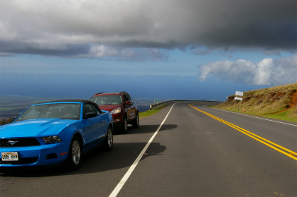 ちょっと車止めて
