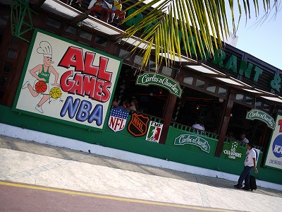 真昼間からビール！