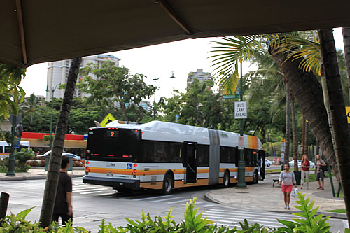 ザ・バスは乗りませんでした