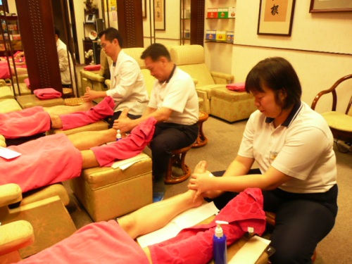 足つぼマッサージ