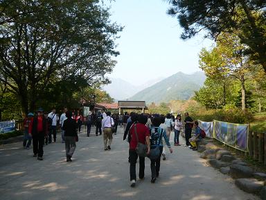 権金城(クォンクムソン)へのぼる。