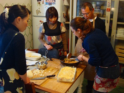 ローマ手打ちパスタレッスン