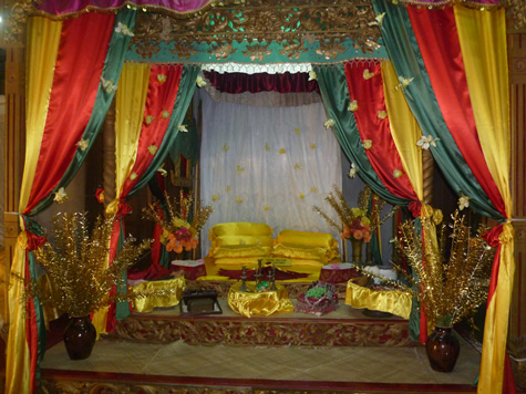 カラフルベッド